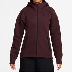 Nike Sportswear Tech Fleece Windrunner Full Zip Hoodie FB8338-652 Women's Small